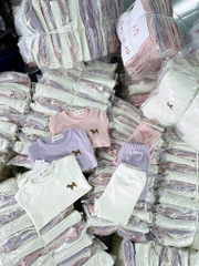 SET 3 BỘ DÀI NỈ LÔNG THÊU CHÓ BÉ GÁI SẴN