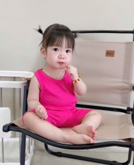 SET BA LỖ 2 TONE MÀU CHO BÉ GÁI SẴN ( xả 89k )