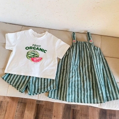 SET BỘ DƯA HẤU BÉ TRAI BÉ GÁI SẴN (SALE 49k)