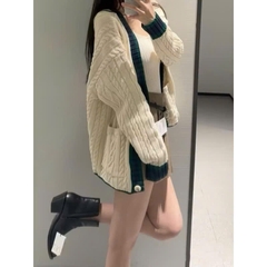 ÁO CADIGAN 2 MÀU NỮ THU ĐÔNG