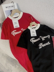 VÁY SUÔNG THÊU FOREVER YOUNG - Xả 67lk