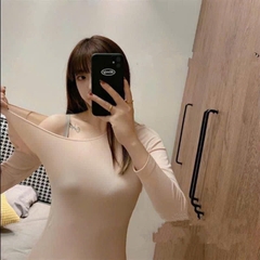 BỘ DÀI GIỮ NHIỆT NỮ MUJI TÚI GIẤY QUẢNG CHÂU NỮ THU ĐÔNG