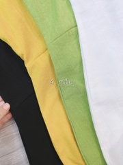 VÁY NỮ CỔ VEST NẮP TÚI LI GẤU