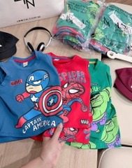 SET 3 BỘ NHỆN - CAPTION - HULK BÉ TRAI SẴN