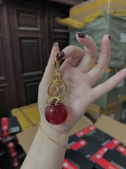 TÚI XÁCH PHỤ KIỆN - CHARM CHERRY ĐỎ