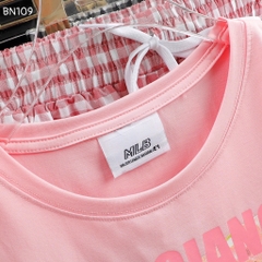 BỘ NỮ ÁO COTTON QUẦN THÔ KẺ XUẤT DƯ XỊN NỮ