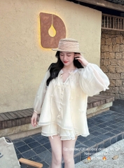 SET TƠ 2 LỚP CÚC BỌC NỮ