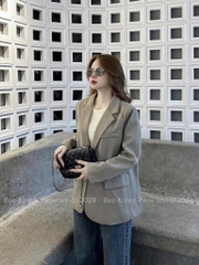ÁO VEST CÚC LƯNG CỰC SANG NỮ THU ĐÔNG