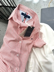 ÁO SƠ MI TUỒN TOMMY 2 MÀU NỮ (TĂNG GIÁ) SẴN