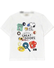ÁO PHÔNG HÌNH SNOOPY MẶT TRƯỚC NỮ