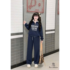 BỘ NỈ 2 DA 3 MÀU MISTAKE NỮ