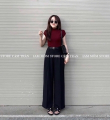 QUẦN SUÔNG XẾP LI 2 MÀU NỮ