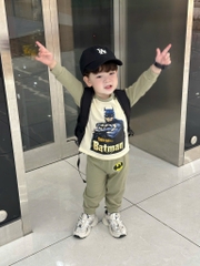 SET 2 BỘ DÀI BATMAN TONE RÊU BÉ TRAI SẴN