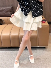 CHÂN VÁY NGẮN XOÈ TẦNG NỮ