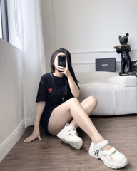 ÁO PHÔNG THÊU TIM 3M ( xả 69k)