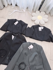 ÁO VEST NỮ ZARA KÈM ĐAI THU ĐÔNG SẴN