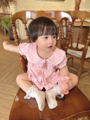 SET BỘ ĐŨI XỐP VIỀN REN HỒNG CHO BÉ GÁI