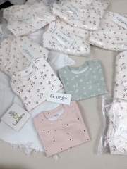 SET 3 BỘ HOA NHÍ HỒNG XANH TRẮNG BÉ GÁI(XẢ 139k)