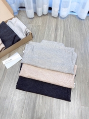 COMBO 3 ÁO DÀI GIỮ NHIỆT ĐEN BE GHI BÉ TRAI