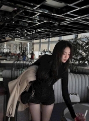 ÁO LEN LÓT LÔNG DÀI TAY 5 MÀU NỮ THU ĐÔNG