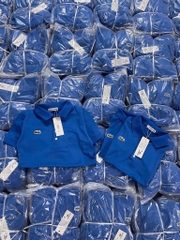 ÁO POLO LACOSTE THÊU CÁ SẤU XANH DƯƠNG NỮ SẴN (XẢ 55k)