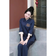 PHÁP PHỤC ĐI CHÙA CỔ TÀU NỮ