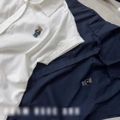 ÁO SƠ MI SN THÊU GẤU WHOA NỮ SẴN(SALE 70k)