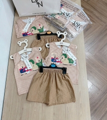 SET BỘ TONE NÂU CHO BÉ TRAI BÉ GÁI SẴN(XẢ 45k)