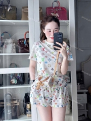 SET LV MẸ CON HOẠ TIẾT ĐA SẮC SẴN(XẢ MẸ 69k Con40k)