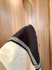 ÁO LEN CARDIGAN 2 MÀU CỔ THUỶ THỦ NỮ THU ĐÔNG SẴN