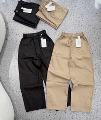 QUẦN BAGGY KAKI TÚI VUÔNG SAU NỮ SẴN