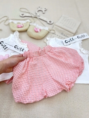 SET KITTY SÁT NÁCH TRẮNG QUẦN BÍ KÈM TÚI CHO BÉ GÁI SẴN