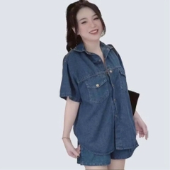 ÁO BÒ DENIM QC NỮ