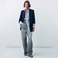 ÁO VEST NỮ TAY XẾP LI ZARA LnH THU ĐÔNG (SALE 170k)