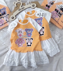 VÁY CAM BÈO BABY THREE BÉ GÁI SẴN (XẢ 50k)