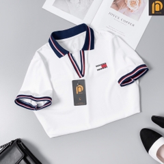 SET BỘ ÁO POLO PHOEXIN CỔ VIỀN KÈM QUẦN BÒ NỮ