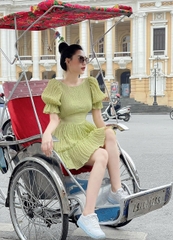VÁY XỐP CHUN LƯNG CHÂN BÈO - XẢ 79k