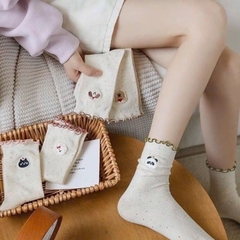 ĐỒ LÓT - SET 10 ĐÔI TẤT NỮ MẪU ĐỘNG VẬT SIÊU CƯNG