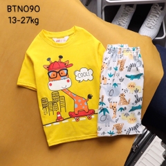 BỘ ĐÙI COTTON BÉ TRAI