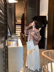 ÁO DA HERS 4 MÀU SANG XỊN