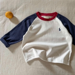 SET 4 ÁO ĐỎ XÁM BE DÀI TAY BÉ TRAI