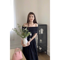 VÁY TRỄ VAI PHA THÔ