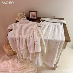 SET CHẤM BI ÁO LY NGỰC HOT HIT NỮ