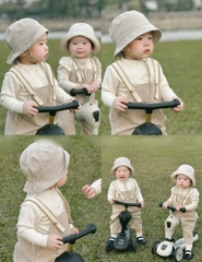 SET 2 ÁO GIỮ NHIỆT PEE DÀI TAY CHO BÉ TRAI BÉ GÁI