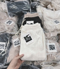 QUẦN BAGGY TĂM THỎ LÓT LÔNG NỮ THU ĐÔNG (TĂNG GIÁ) SẴN(Xả 69k)