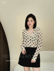 CHÂN VÁY ĐEN DÁNG A NỮ