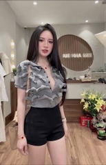QUẦN ĐÙI HOTTREND KHOÁ SAU NỮ SẴN