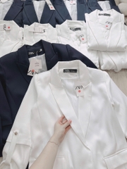 ÁO VEST NỮ TAY XẾP LI ZARA LnH THU ĐÔNG (SALE 170k)