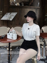 ÁO LEN NỮ NGẮN TAY QC THU ĐÔNG SẴN (xả 59k)