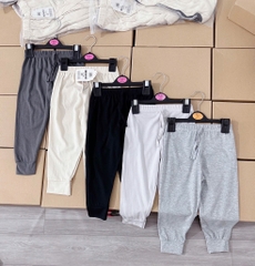 SET 5 QUẦN DÀI BÉ TRAI BẢNG MÀU GHI SẴN (SALE 99k)
